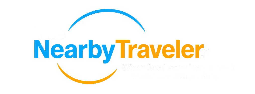 The Nearby Traveler Logo Dark Mode